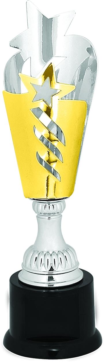 Shop And Personalize Silver And Gold Star Metal Cup Trophy On Plastic Base