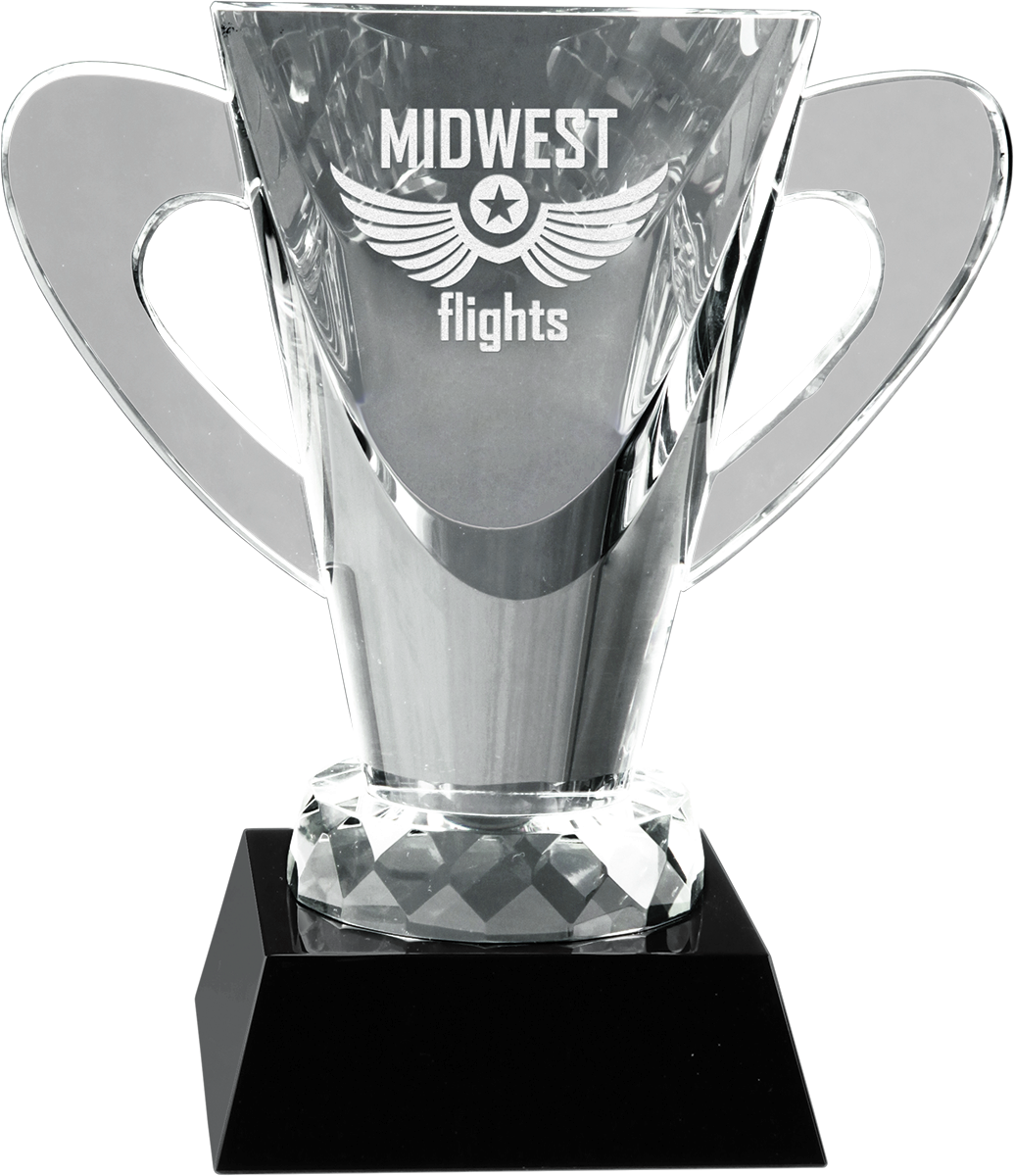 Shop And Personalize Crystal Cup On Black Pedestal Base Award At Dell