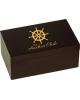 Double Twelves Rosewood Finish Dominos Set Case with Engraving